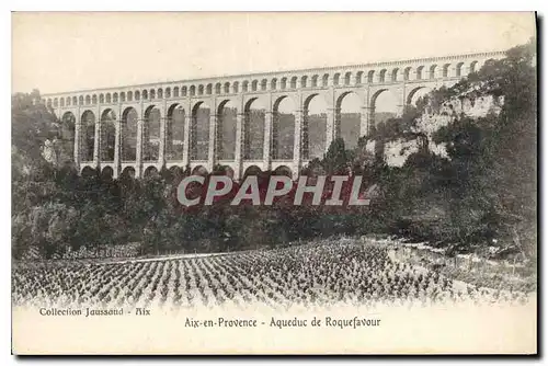 Cartes postales Aix en Provence Aqueduc de Roquefavour