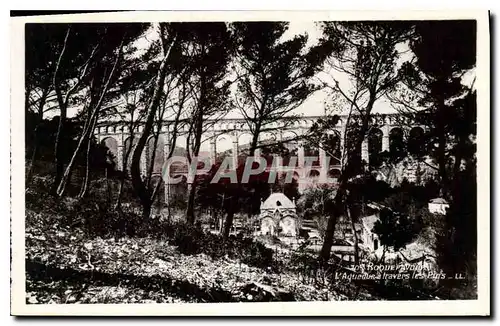 Cartes postales Roquefavour L'Aqueduc travers les Pins