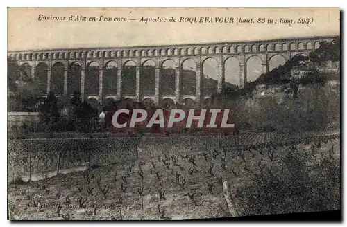 Ansichtskarte AK Environs d'Aix en Provence Aqueduc de Roquefavour