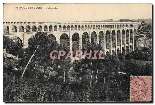 Ansichtskarte AK Roquefavour L'Aqueduc