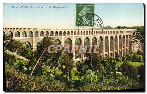 Ansichtskarte AK Marseille Aqueduc de Roquefavour