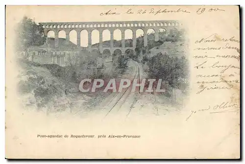 Ansichtskarte AK Pont aqueduc de Roquefavour pres Aix en Provence