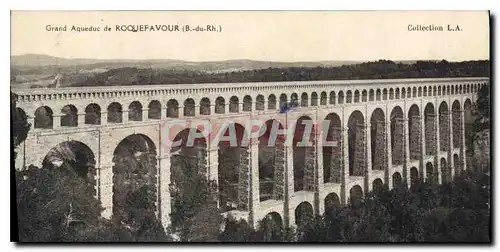 Ansichtskarte AK Grand Aqueduc Roquefavour B du Rh