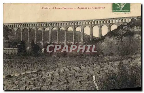 Ansichtskarte AK Environs d'Aix en Provence Aqueduc de Roquefavour