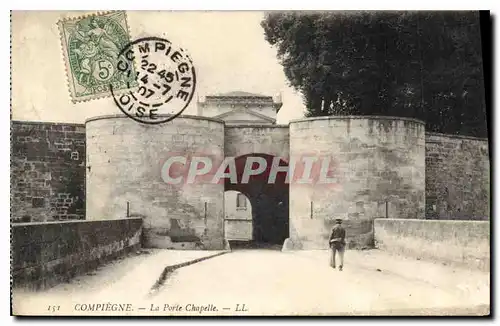 Cartes postales Compiegne La Porte Chapelle