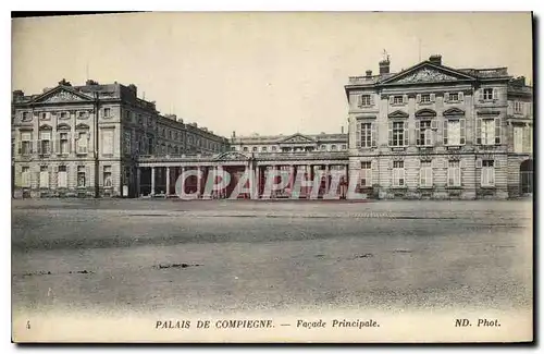 Ansichtskarte AK Palais de Compiegne Facade Principale