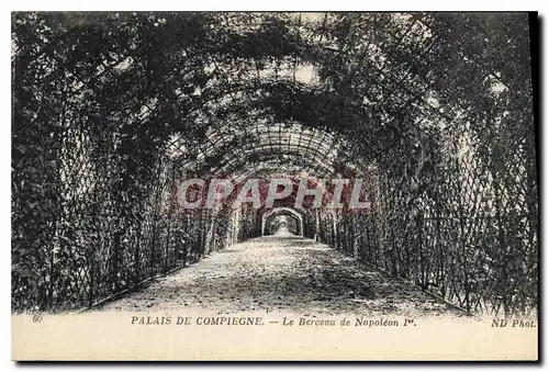 Cartes postales Palais de Compiegne Le Berceau de Napoleon 1er