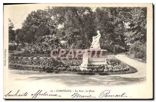 Cartes postales Compiegne Le Parc La Muse