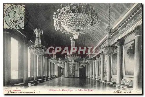 Cartes postales Chateau de Compiegne Salle des Fetes