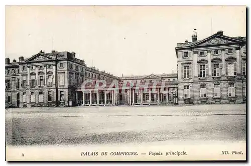 Ansichtskarte AK Palais de Compiegne Facade Principale