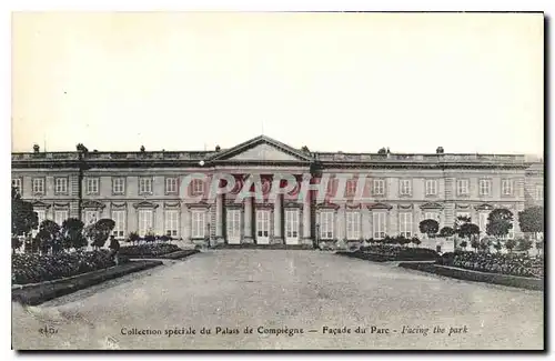 Ansichtskarte AK Collection speciale du Palais de Compiegne Facade du Parc