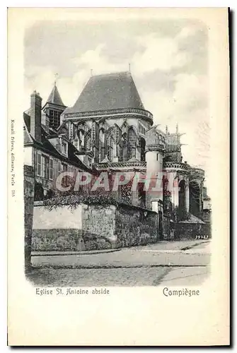 Ansichtskarte AK Eglise St Antoine Abside Compiegne