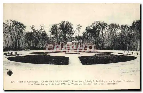 Ansichtskarte AK Foret de Compiegne Clairiere de L'Armistice