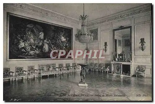 Ansichtskarte AK Palais de Compiegne Salon de Marie Antoinette