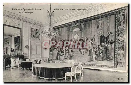 Ansichtskarte AK Collection Speciale du Palais de Compiegne Salon du Conseil des Ministres