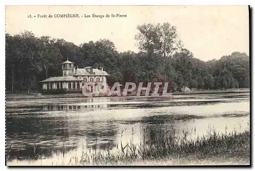 Ansichtskarte AK Foret de Compiegne Les Etangs de St Pierre