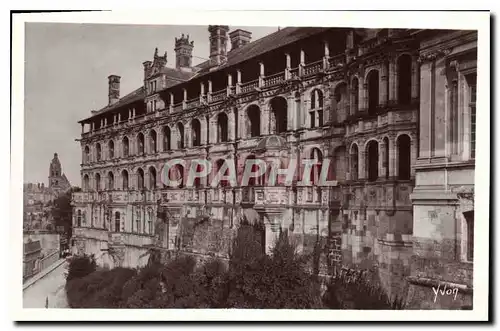 Cartes postales Chateau de Blois Facade Francois