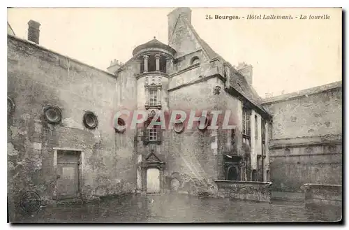 Ansichtskarte AK Bourges Hotel Lallemant La Tourelle