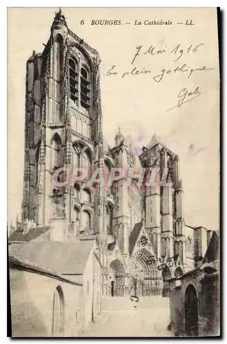 Cartes postales Bourges La Cathedrale