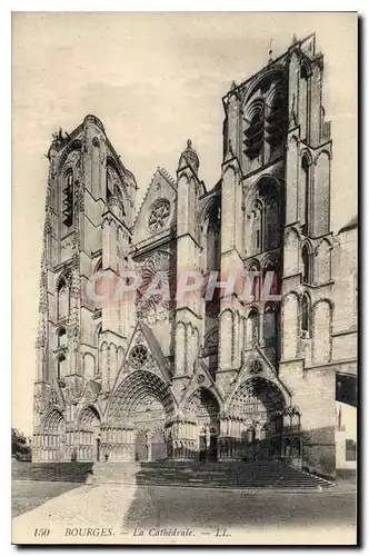 Cartes postales Bourges La Cathedrale