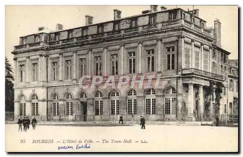 Cartes postales Bourges L'Hotel de Ville