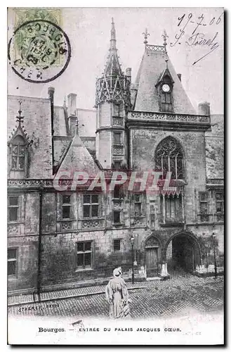 Cartes postales Bourges Entree du Palais Jacques Coeur
