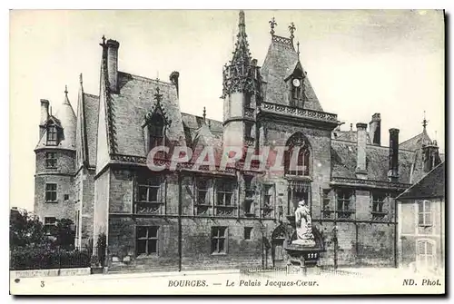 Cartes postales Bourges Le Palais Jacques Coeur