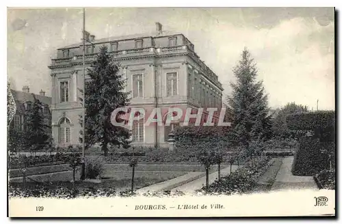 Cartes postales Bourges L'Hotel de Ville