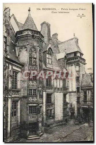 Cartes postales Bourges Palais Jacques Coeur