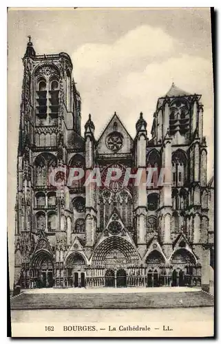 Cartes postales Bourges La Cathedrale