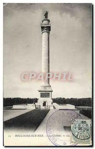 Cartes postales Boulogne sur Mer La Colonne