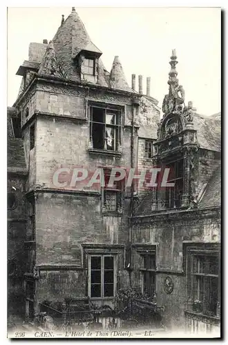 Cartes postales Caen L'Hotel de Than