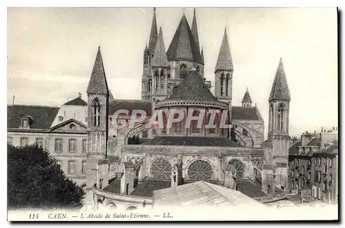 Cartes postales Caen L'Abside de Saint Etienne