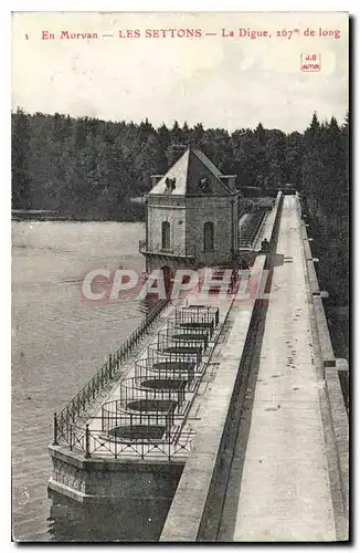 Ansichtskarte AK En Morvan Les Settons La Dique