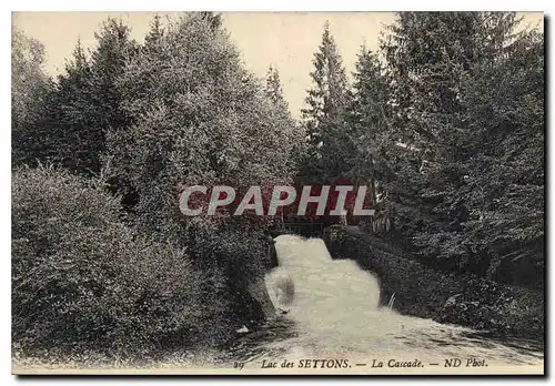 Ansichtskarte AK Lac des Settons la Cascade