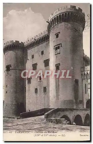 Cartes postales Tarascon Chateau du Roi Rene XIV et XV siecle