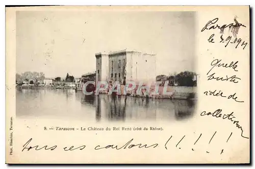 Cartes postales Tarascon le Chateau du roi Rene Cote du Rhone