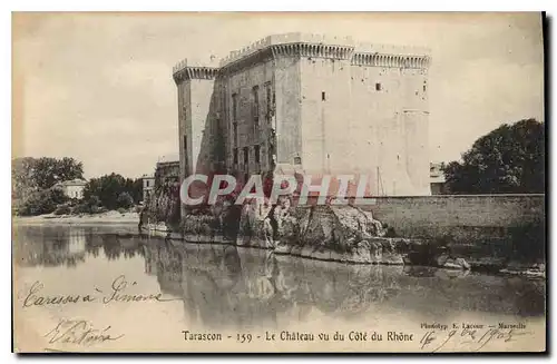 Ansichtskarte AK Tarascon le Chateau vu du Cote du Rhone