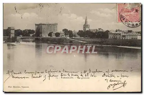 Cartes postales Tarascon vue generale