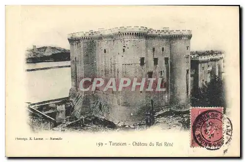 Cartes postales Tarascon chateau du Roi Rene