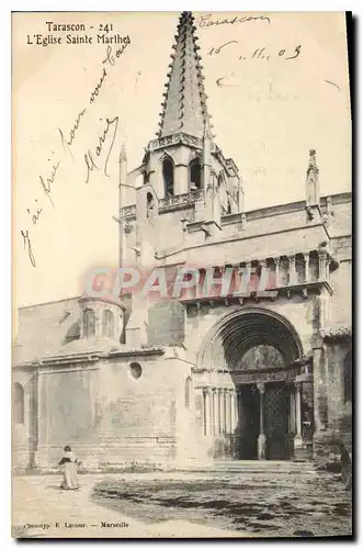 Cartes postales Tarascon l'Eglise Sainte Marthe