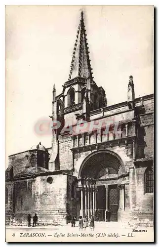 Cartes postales Tarascon Eglise Sainte Marthe XII siecle