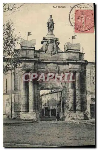 Cartes postales Tarascon Porte Saint Jean