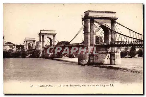 Cartes postales Tarascon le Pont suspendu