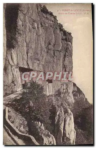 Cartes postales Foret de Lente Drome Route de Combe Laval