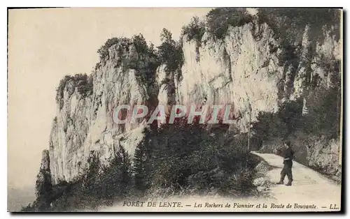 Cartes postales Foret de Lente les Rochers de Pionnier et la Route de Bouvante