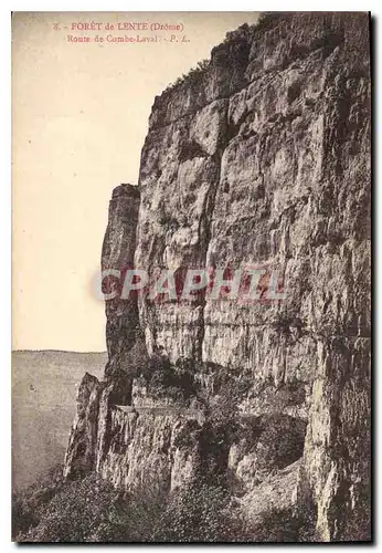 Cartes postales Foret de Lente Drome route de Combe Laval