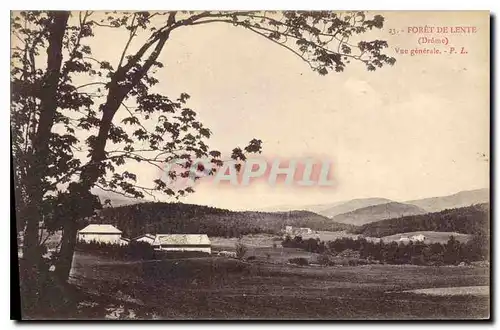 Cartes postales Foret de Lente Drome vue generale