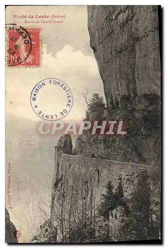 Cartes postales Foret de Lente Drome Route de Combe Laval