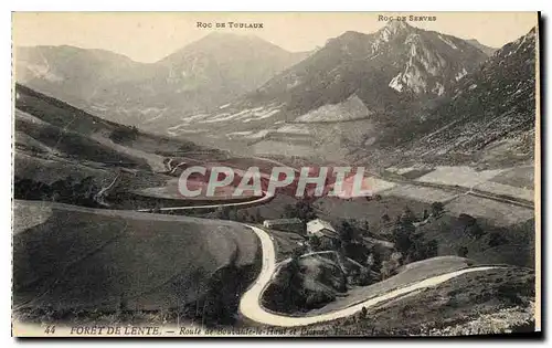 Ansichtskarte AK Foret de Lente Drome route de Bouvante le Haut